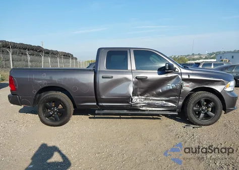 2018 Ram 1500 Express 4X4 6'4 Box from USA, damaged, VIN 1C6RR7FT4JS327750